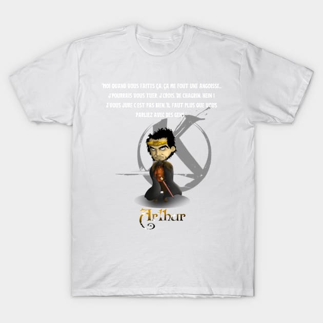 When you do that, it freaks me out ... I could kill you, I believe. Of grief, eh! I swear it's not good. You should talk more with people. T-Shirt by Panthox